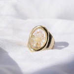 ［9号］gold flower ring