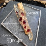✶竜の鱗のミニクリップ✶Fragment of GarnetDoragon scales✶KakeraPlants✶