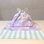 【ユニコーン】お弁当袋セット  巾着&ランチョンマット