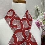 刺繍半衿 半襟《送料無料》