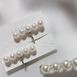追加オーダーページ　あこや真珠《 5連パール》イヤリング  