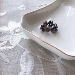 花冠のビーズリング