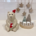 ☃︎しろくま貯金箱　クリスマスセット☃︎