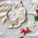 新作*♬*̣̥【MerryXmas】 オリジナル刺繍スタイ