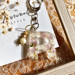 ❀イニシャルキーホルダーレジン❀