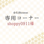 shoppy0911様専用　「想いをのせた命名書」