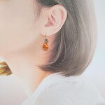 金木犀✾秋の訪れ ♡ イヤリング/ピアス
