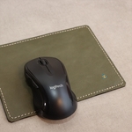 ●送料無料 温かみのある革 のマウスパッド 無機質なＰＣ周りにどうぞ！　レザー st-５ 【5色から選択し備考欄に記入】