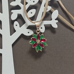 ポインセチアのペンダント⭐クリスマス