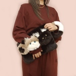  KEDAMONO ねこクラッチバッグ   なかよしクラブ