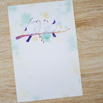5枚入🐦シマエナガB 絵葉書 ポストカード
