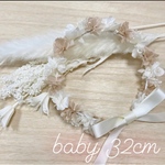 専用ページ 花かんむり☆ホワイト シャンパン
