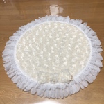 カフェマット　🌼花びら🌼　円形50㎝