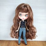 497.※単品※ジーパン※ブライスアウトフィット※1/6ドール服