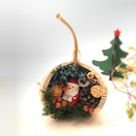 ゆらゆらころん サンタさん　 ブッダナッツのアレンジ   クリスマスプレゼントにも♪