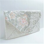 【再販】数寄屋袋　クラッチバッグ　帯リメイク　remake bag