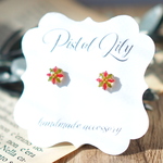 No.40615 樹脂ピアス made by PISTOL LILY