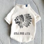 犬服！Msizeインディアン　デニムライン　完成品