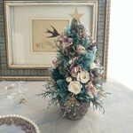 Arbre de  Noël＜vert antique＞＊クリスマスツリー＊アレンジメント＊プリザーブドフラワー＊ 花＊2021