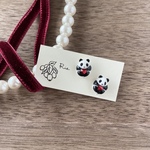 パンダピアス/イヤリング