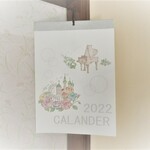 ２０２２ピアノイラストカレンダー壁掛け用♡スケジュールシール付き