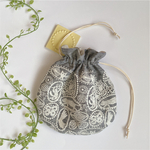 ミナペルホネンふりる巾着