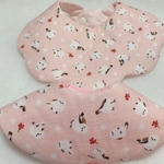 スタイセット　雲形スタイ　ドーナツスタイ　シマエナガ（ピンク）