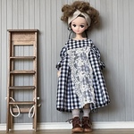 リカちゃん服＊前レースワンピのセット