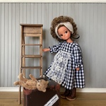復刻版初代リカちゃん服＊前レースワンピのセット