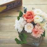  French Chic <Natural Abricot>＊　ナチュラルフレンチアレンジメント