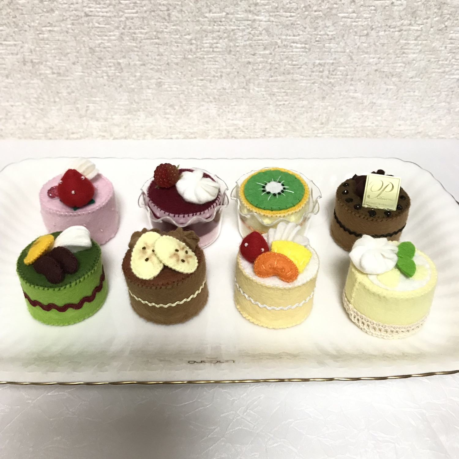 cocページ＊フェルトケーキ フェルトnoミニケーキ8個 - USAGI1211'S GALLERY | minne byGMO