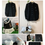 ３ぴょんず様オーダー品　うさぎのハーネス　77 ★おそろいママのシャツ