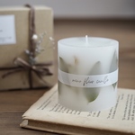 ユーカリが透ける インテリアキャンドル