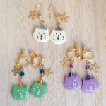 春色ネコのユラユライヤリング/ピアス