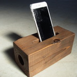 iPhoneウッドスピーカー