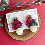 クリスマスオーナメントイヤリング/ピアス