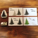 モミの木🎄クリスマスはんこ