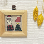 クリスマス刺繍フレーム