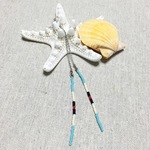 ネイティブ ロングピアス ターコイズ