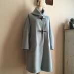 カシミヤウールAで作ったショールカラーロングコート