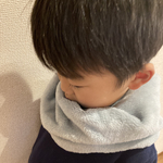 子ども用スヌード☆水色