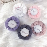 【再販❤︎全8色】お名前シフォンロゼット