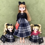 リカちゃん　ミキちゃんマキちゃん　9点セットワンピース