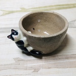ネズミを捕まえたはいいけどどうしていいか分からないハチワレねっこぐい呑