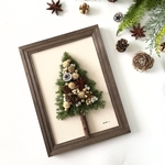 北欧の森のChristmas tree frame