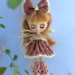 プチブライスの洋服   星うさぎ 送料無料