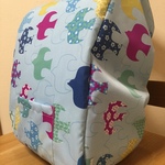 ポケッタブルランドセルカバー(鳩ブルー)