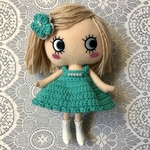 イーマリーちゃん★エメラルド色ワンピースセット★