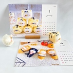 2022年 季節を巡るkumakoオリジナル 卓上カレンダー【メーカー様直送】 ／ 羊毛フェルト 