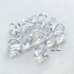 【再販】20pac✿︎16mm スズマル　ビーズ　クリア